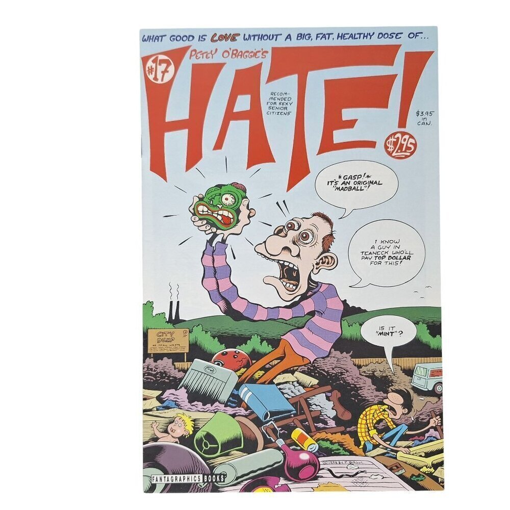 Fantagraphics Hate 17 Comic Book 1995 Bagged Boarded